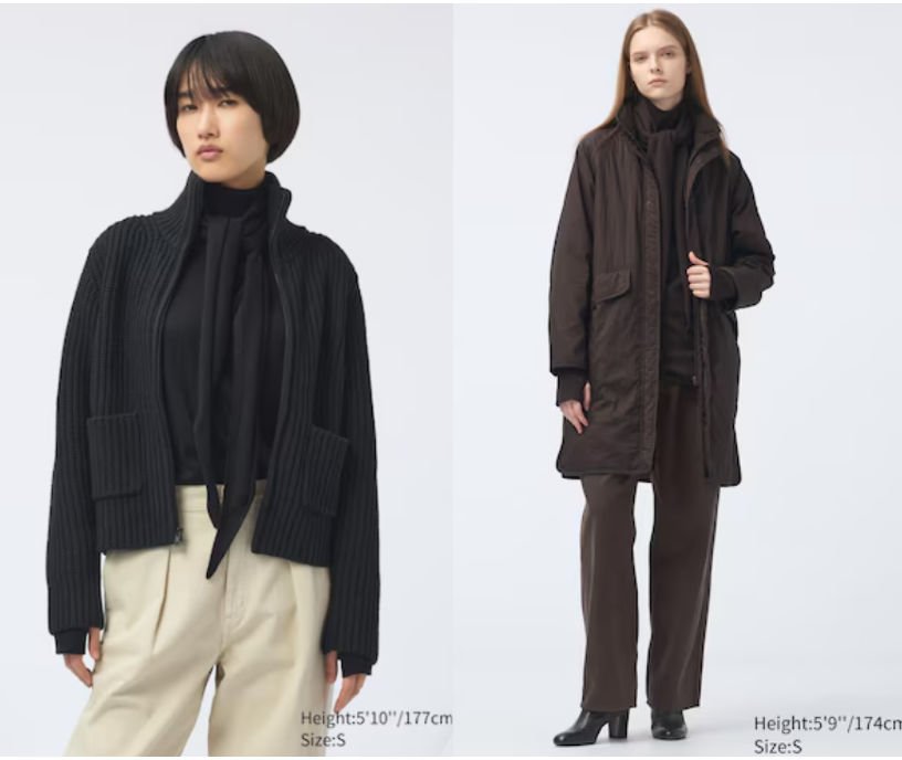 Uniqlo U x Lemaire AW 2024 outfits