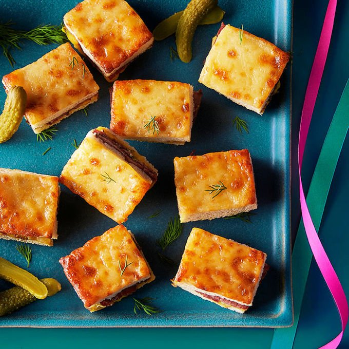Waitrose mini pastrami toasties