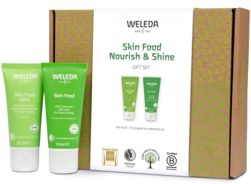 Weleda Skin Food Nourish & Shine Skincare Set