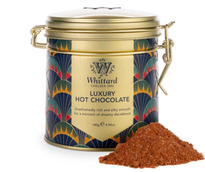 Whittard Luxury Hot Chocolate clip top tin