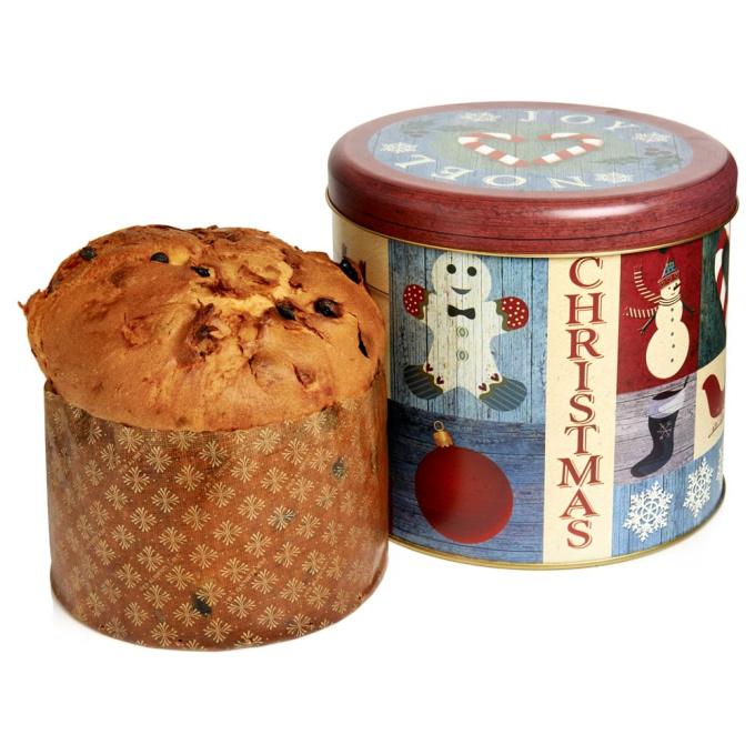 Wilko Panettone in a tin