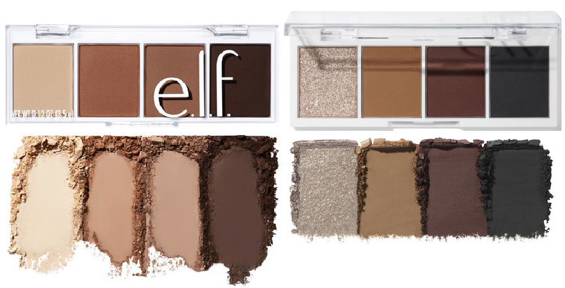 Elf bite sized eyeshadow I love you a latte review