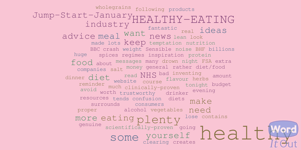 jump start healthy week eating