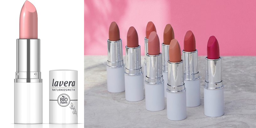 Lavera New Natural Glow Lipstick Bio Organic clean beauty