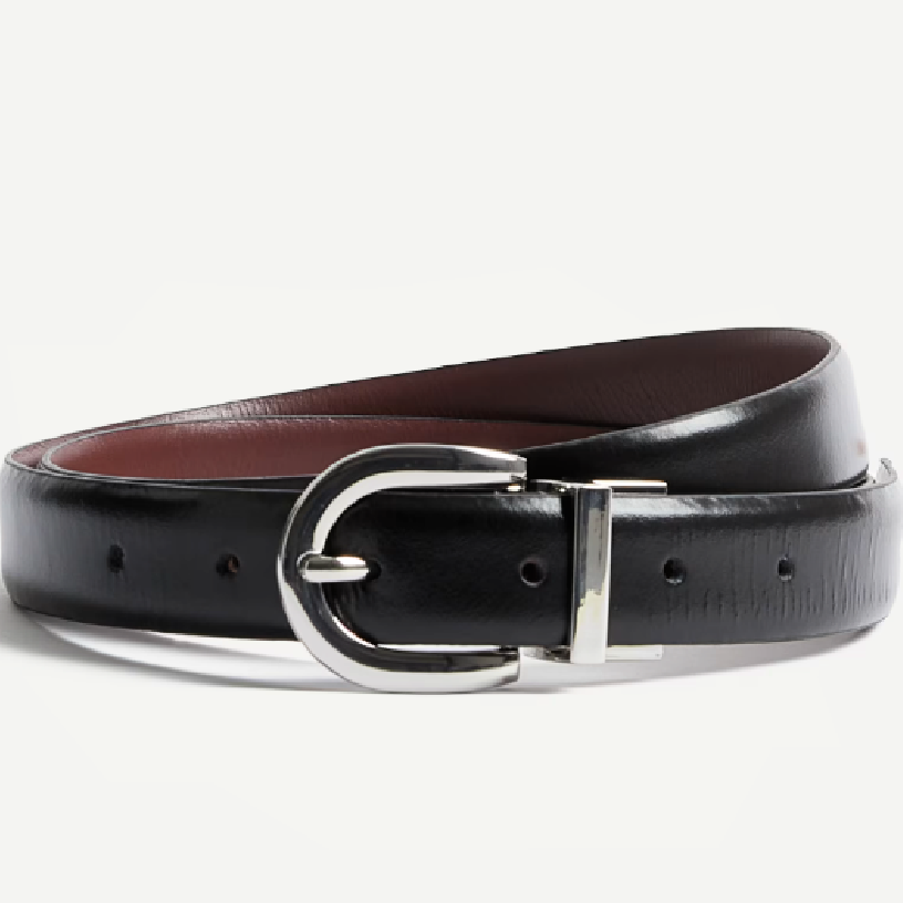 M&S reversible leather belt