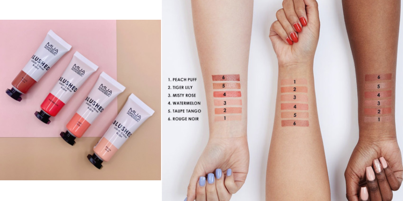 MUA Blushed liquid cream blush bargain beauty