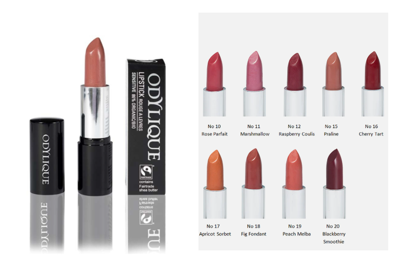 Odylique mineral lipstick for sensitive skin