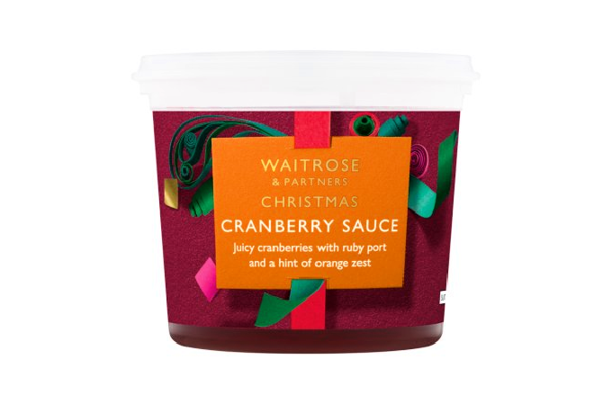 Waitrose cranberry sauce